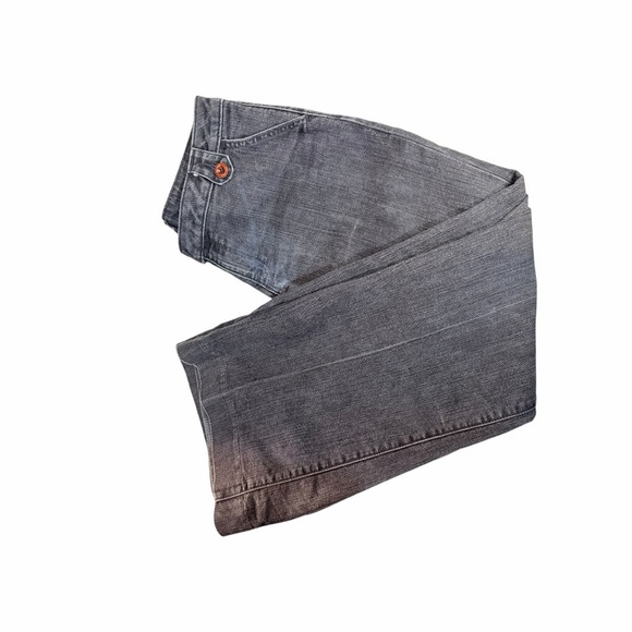 Banana Republic Gray Trouser Jeans 10S Wide Leg - Picture 2 of 6